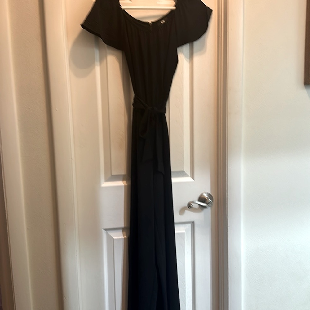 One piece short sleeve jumpsuit